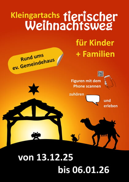 Kleingartachs tierischer Weihnachtsweg